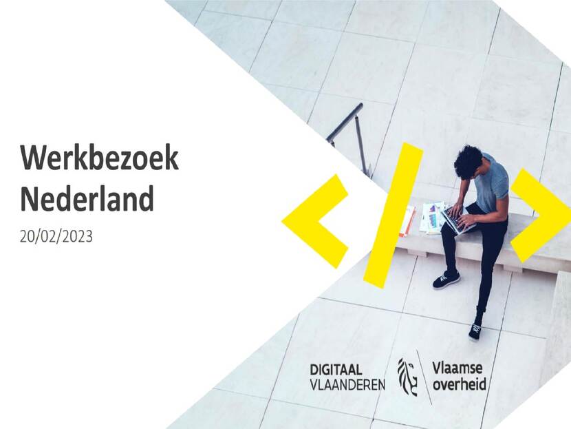 Werkbezoek Nederland 20/02/2023 Digitaal Vlaanderen, Vlaamse overheid